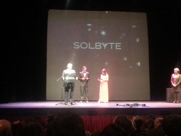 Solbyte primera finalista en los Premios AJE Málaga 2015 en la categoría “Trayectoria Empresarial”