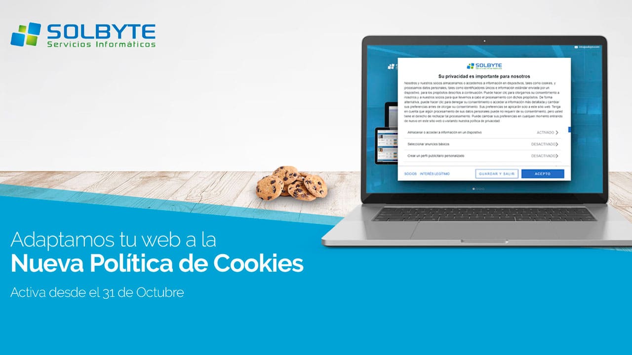Adaptar web nueva Política de cookies