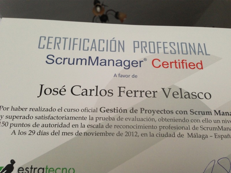 Solbyte se certifica en Scrum Manager para la gestión de proyectos software