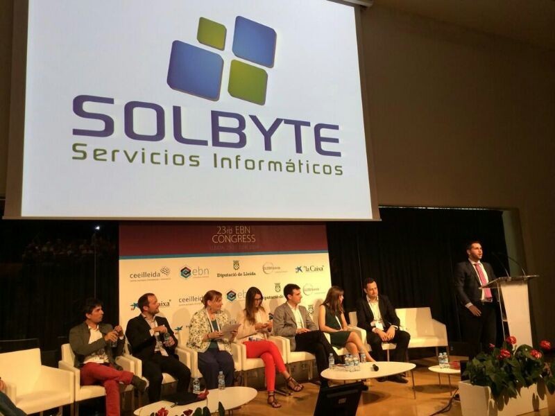 Solbyte defiende su candidatura en el Concurso Internacional de Jóvenes Emprendedores de EBN
