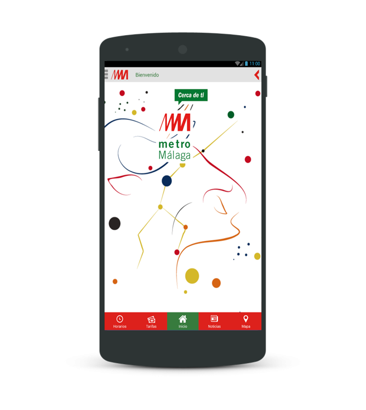 Solbyte desarrolla la app del Metro de Málaga