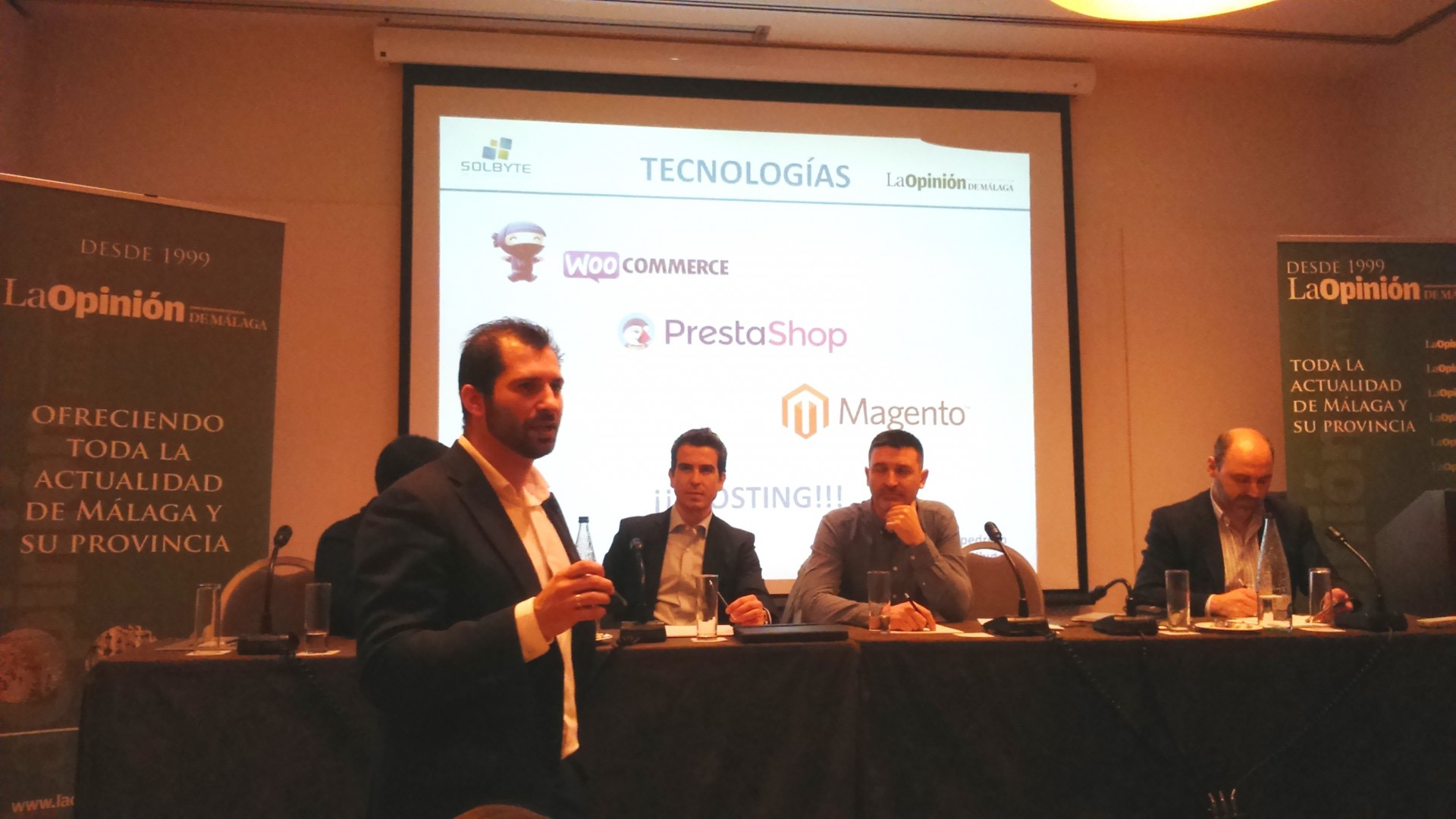 Solbyte, colaboradora del encuentro Málaga,