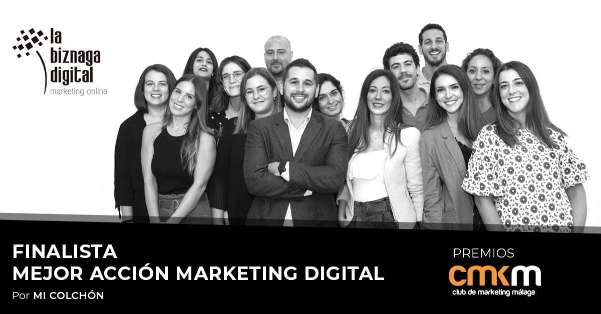 La Biznaga Digital, nuestra Agencia de Marketing, finalista en los Premios del Club de Marketing