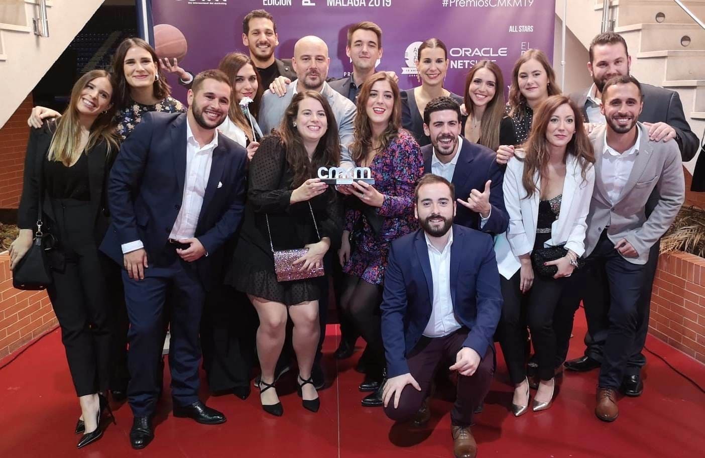 La Biznaga Digital, nuestra Agencia de Marketing Online, Premio Club de Marketing de Málaga 2019