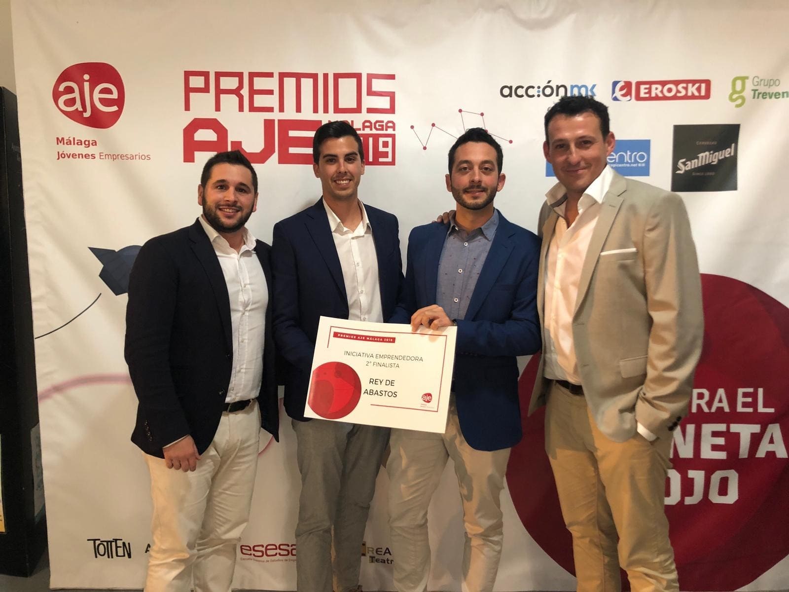 Rey de Abastos, finalista en los Premios AJE Málaga 2019