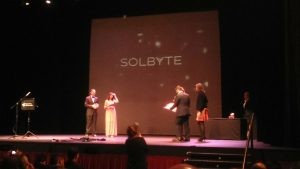 solbyte primera finalista en los premios aje malaga 2015 en la categoria trayectoria empresarial